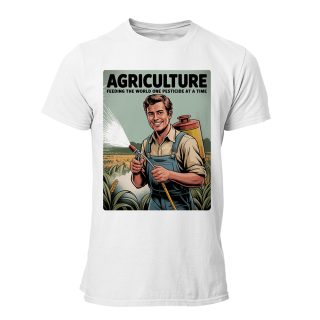 Camiseta Hombre Agriculture – Feeding the World One Pesticide at a Time