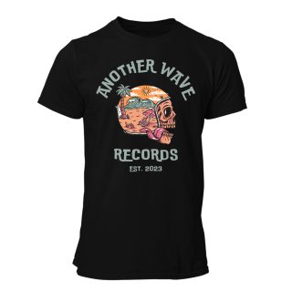 Camiseta Hombre Another Wave Records – Logo Skull