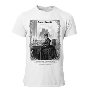 Camiseta Hombre Brontë Sisters – Anne Smiles and tears are so alike