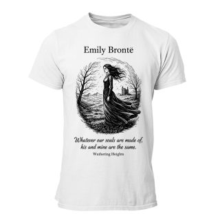Camiseta Hombre Brontë Sisters – Emily Whatever our souls are made of