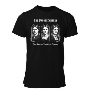 Camiseta Hombre Brontë Sisters – From Solitude They Wrote Eternity