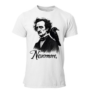 Camiseta Hombre Edgar Allan Poe – Nevermore