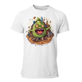 Camiseta Hombre Aguacate Monster – Destroy city