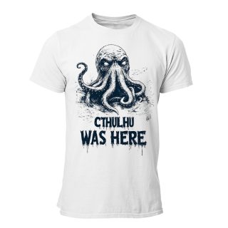 Camiseta Hombre Cthulhu – Was here