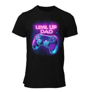 Camiseta Hombre Level up dad