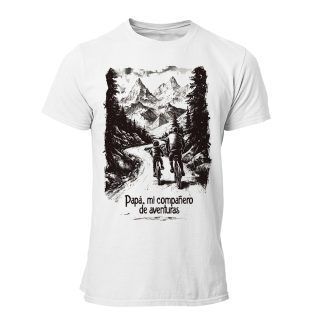 Camiseta Hombre Papá, mi compañero de aventuras
