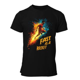 Camiseta Hombre Fútbol – Fast as a rocket