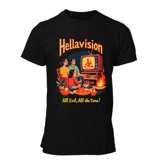 Camiseta Hombre Those wicked 50s – Hellavision all evil all the time