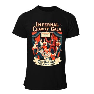 Camiseta Hombre Those wicked 50s – Infernal charity gala give your soul