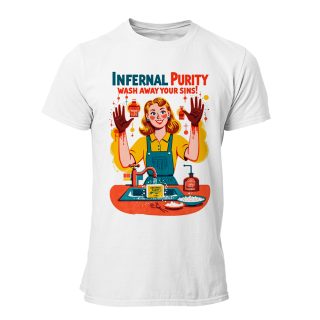 Camiseta Hombre Those wicked 50s – Infernal purity wash away your sins
