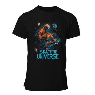 Camiseta Hombre Skater – The Universe astronaut