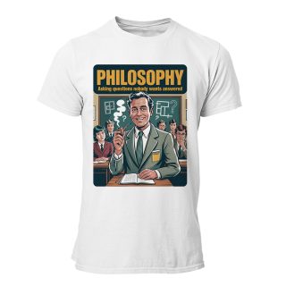 Camiseta Hombre Philosophy – Asking Questions Nobody Wants Answered