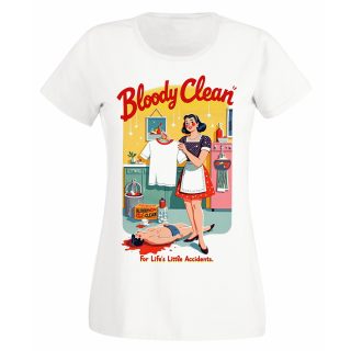 Camiseta Mujer Those wicked 50s – Bloody clean For Life’s Little Accidents