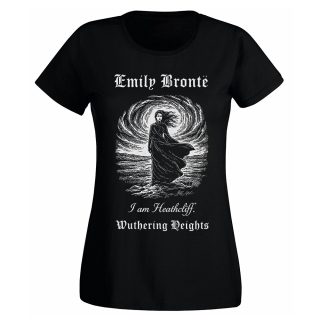 Camiseta Mujer Brontë Sisters – Emily I am Heathcliff Wuthering Heights