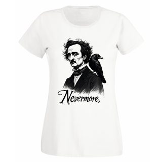 Camiseta Mujer Edgar Allan Poe – Nevermore