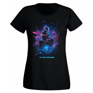 Camiseta Mujer Drums-  Future drummer