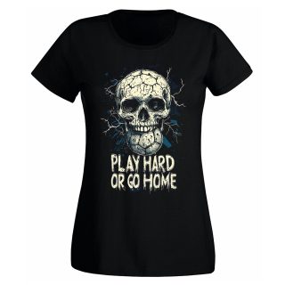Camiseta Mujer Fútbol – Play hard or go home