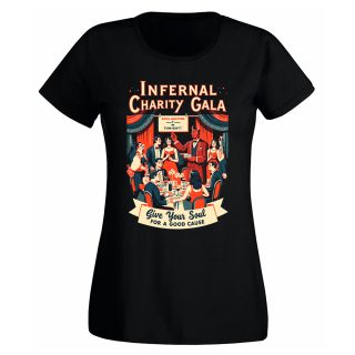 Camiseta Mujer Those wicked 50s – Infernal charity gala give your soul