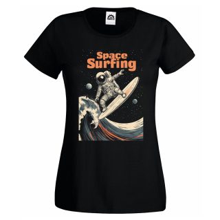 Camiseta Mujer Surfer – Space surfing