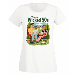 Camiseta Mujer Those wicked 50s – Family getting high