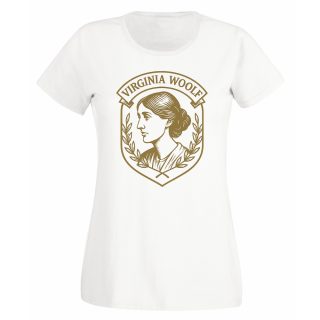 Camiseta Mujer Virginia Woolf – Portrait shield