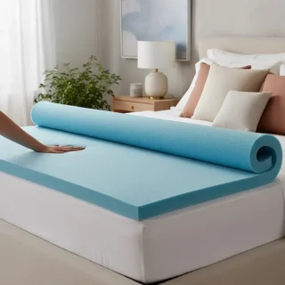 Sobrecolchón Topper Viscoelástica y Gel – MemoryGel Queen 160×190