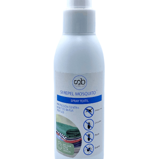 Spray antimosquitos textil