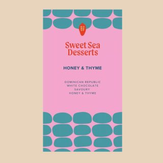 Tableta de chocolate Miel y tomillo – Sweet Sea Desserts