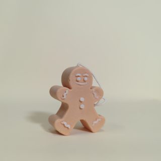 Vela muñeco de jengibre