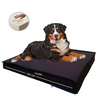 Cama para mascotas en viscoelástica Memory foam – perro raza extragrande Gigante
