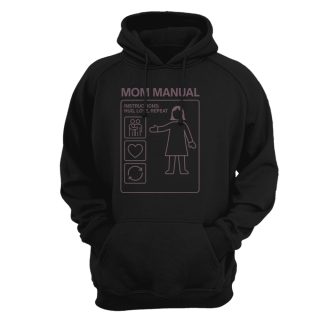 Sudadera con capucha Día de la madre – Mom manual
