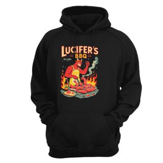 Sudadera con capucha Those wicked 50s – Lucifers BBQ well done
