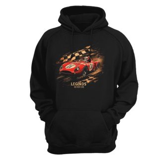 Sudadera con capucha Motor – Legends never die race flag