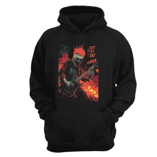 Sudadera con capucha Zombie – Rot till you rock