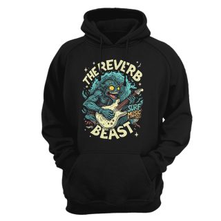Sudadera con capucha Surf Music Co. – Reverb Beast BK