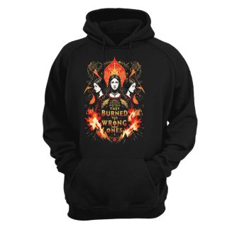 Sudadera con capucha Witch Burned Wrong Ones