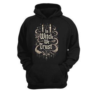 Sudadera con capucha Witch We Trust