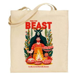 Bolsa de tela Tote bag Those wicked 50s – Feed the Beast locally sourced eternally damned