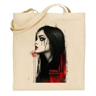 Bolsa de tela Tote bag Goth – Eternal melancholy