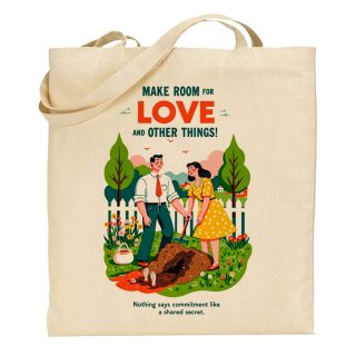 Bolsa de tela Tote bag Those wicked 50s – Make room for love and other things, a shared secret