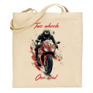 Bolsa de tela Tote bag Motor – Two wheels one soul