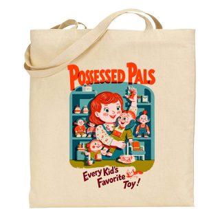 Bolsa de tela Tote bag Those wicked 50s – Possessed pals every kids favourite toy