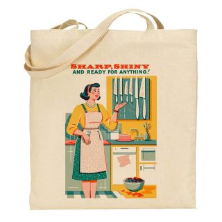 Bolsa de tela Tote bag Those wicked 50s – Sharp shiny and ready for anything