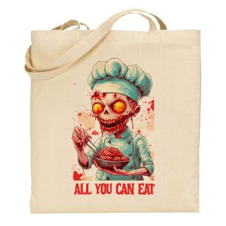 Bolsa de tela Tote bag Zombie – All you can eat