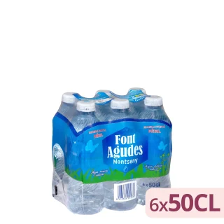 Agua mineral pequeña Font Agudes