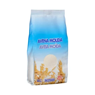 Avena molida Hacendado