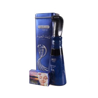 Aceite de Serpiente cuidado Capilar -250 ml -HEMANI- Incluye Jabón De Regalo