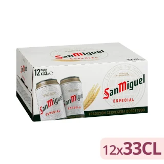 Cerveza especial San Miguel