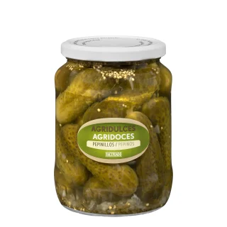 Pepinillos agridulces