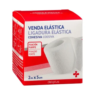 Venda elástica cohesiva Deliplus fijación fuerte
